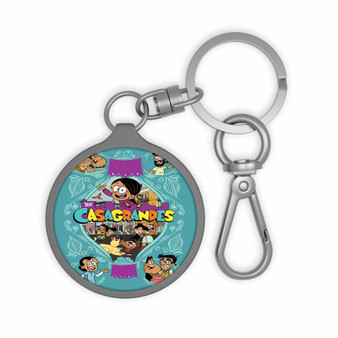 The Casagrandes Keyring Tag Acrylic Keychain With TPU Cover