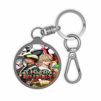 Tiger Bunny Keyring Tag Acrylic Keychain With TPU Cover