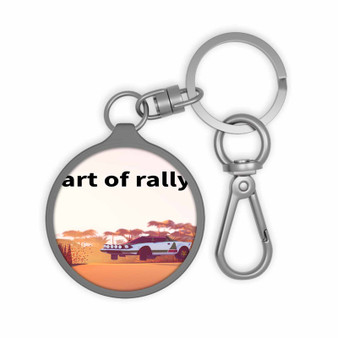 Art of Rally Keyring Tag Acrylic Keychain With TPU Cover