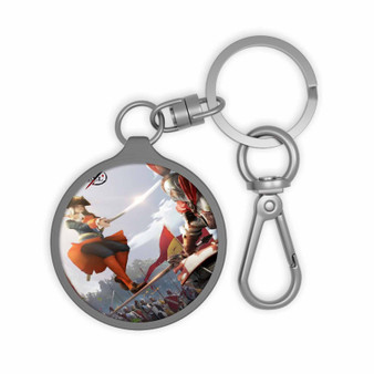 Blood of Steel Keyring Tag Acrylic Keychain With TPU Cover