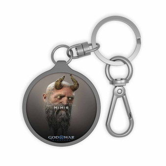 Mimir God Of War Ragnarok Keyring Tag Acrylic Keychain With TPU Cover