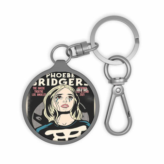 Phoebe Bridgers Keyring Tag Acrylic Keychain With TPU Cover