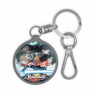 RADIANT Keyring Tag Acrylic Keychain With TPU Cover