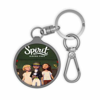 Spirit Riding Free Keyring Tag Acrylic Keychain With TPU Cover