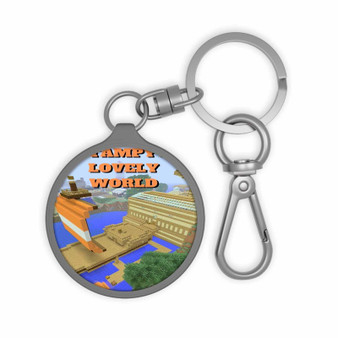 Stampys Lovely World Keyring Tag Acrylic Keychain With TPU Cover