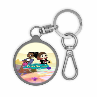 The Paper Girls Show Keyring Tag Acrylic Keychain With TPU Cover