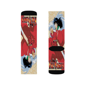 InuYasha Polyester Sublimation Socks White