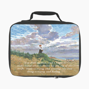 Anne Shirley Lunch Bag Fully Lined and Insulated