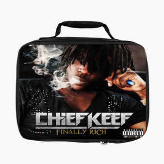 Chief Keef Finally Rich Deluxe Lunch Bag Fully Lined and Insulated