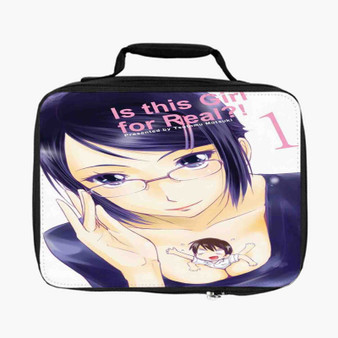 Is this Girl for Real Lunch Bag Fully Lined and Insulated