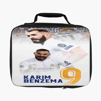 Karim Benzema Real Madrid Lunch Bag Fully Lined and Insulated