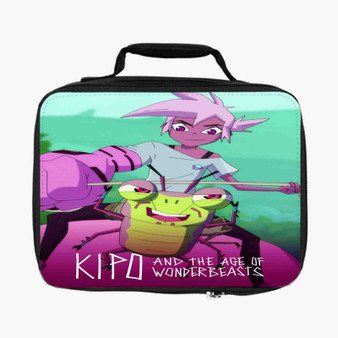 Kipo and the Age of Wonderbeasts Cartoon Lunch Bag Fully Lined and Insulated