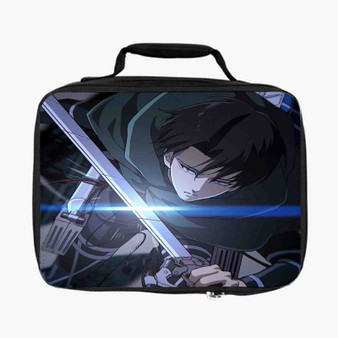 Levi Ackerman Attack on Titan Lunch Bag Fully Lined and Insulated