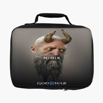 Mimir God Of War Ragnarok Lunch Bag Fully Lined and Insulated