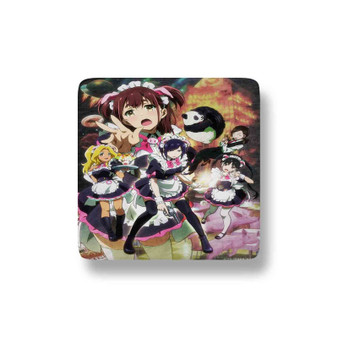 Akiba Maid War Porcelain Magnet Square