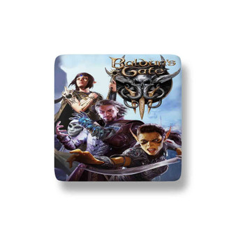 Baldur s Gate 3 Game Porcelain Magnet Square