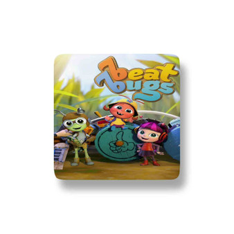 Beat Bugs Porcelain Magnet Square