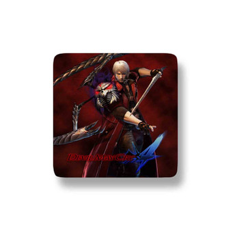 Dante Devil May Cry Porcelain Magnet Square