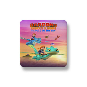 Dragons Rescue Riders Porcelain Magnet Square