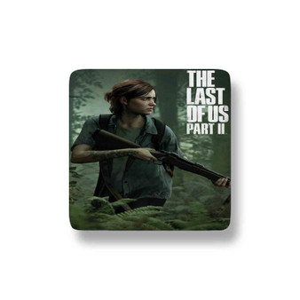 Ellie The Last of Us Part 2 Porcelain Magnet Square