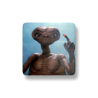 ET the Extra Terrestrial Porcelain Magnet Square