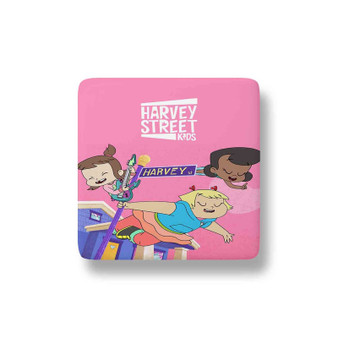 Harvey Girls Forever Porcelain Magnet Square