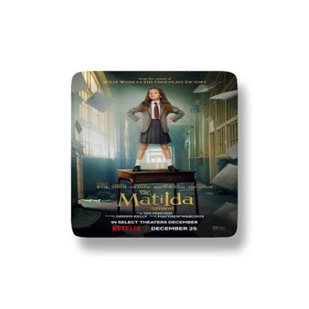 Matilda The Musical Porcelain Magnet Square