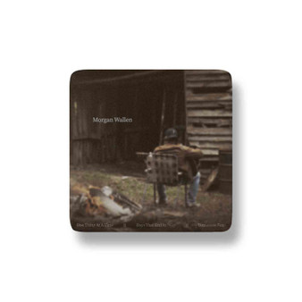Morgan Wallen One Thing at A Time Porcelain Magnet Square