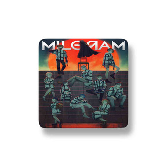 MILGRAM Porcelain Magnet Square