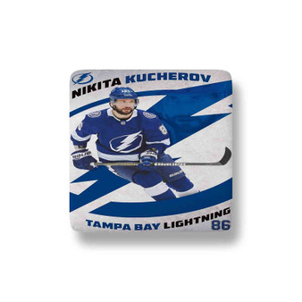 Nikita Kucherov Tampa Bay Lightning Porcelain Magnet Square