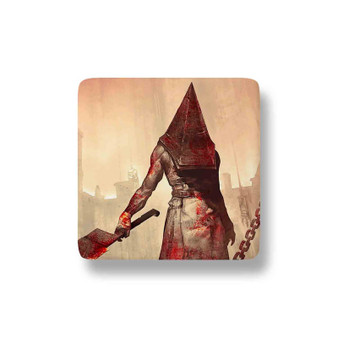 Pyramid Head Silent Hill Porcelain Magnet Square