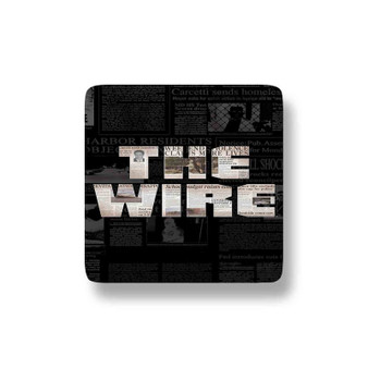 The Wire Porcelain Magnet Square