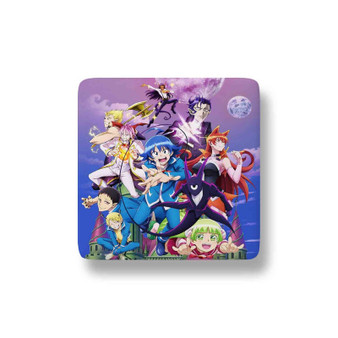 Welcome to Demon School Iruma kun Porcelain Magnet Square