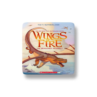 Wings of Fire Porcelain Magnet Square