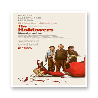 The Holdovers Movie White Transparent Vinyl Kiss-Cut Stickers
