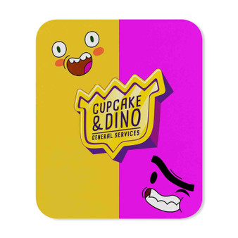 Cupcake and Dino General Services Rectangle Gaming Mouse Pad