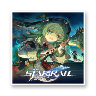 Honkai Star Rail White Transparent Vinyl Kiss-Cut Stickers