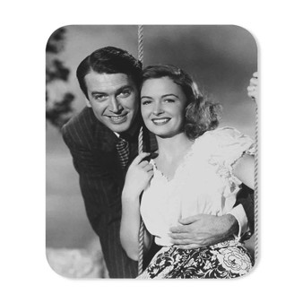 James Stewart and Donna Reed Rectangle Gaming Mouse Pad