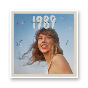 Taylor Swift 1989 Taylor s Version White Transparent Vinyl Kiss-Cut Stickers