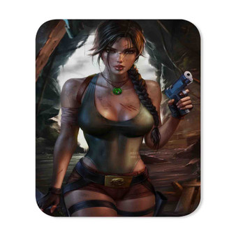Lara Croft Tomb Raider Rectangle Gaming Mouse Pad
