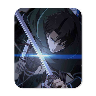 Levi Ackerman Attack on Titan Rectangle Gaming Mouse Pad