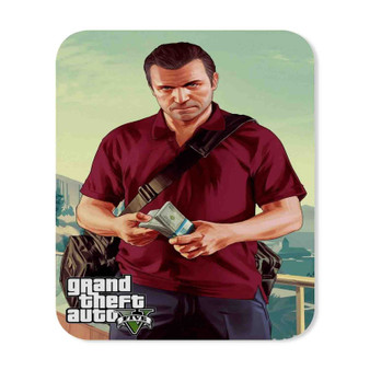 Michael De Santa Grand Theft Auto V Rectangle Gaming Mouse Pad