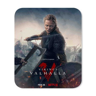 Vikings Valhalla Freydis Eriksdotter Rectangle Gaming Mouse Pad