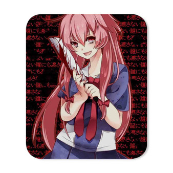 Yuno Gasai Future Diary Rectangle Gaming Mouse Pad