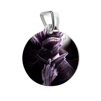 Ken Kaneki Tokyo Ghoul Round Pet Tag Coated Solid Metal