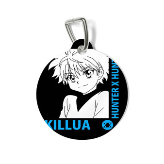 Killua Zoldyck Hunter Hunter Round Pet Tag Coated Solid Metal