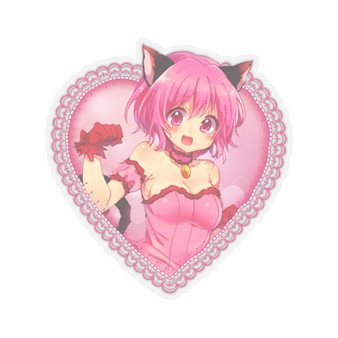 Ichigo Momomiya Tokyo Mew Mew White Transparent Vinyl Kiss-Cut Stickers