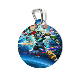 Voltron Legendary Defender Round Pet Tag Coated Solid Metal