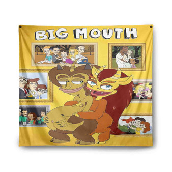 Big Mouth Indoor Wall Polyester Tapestries