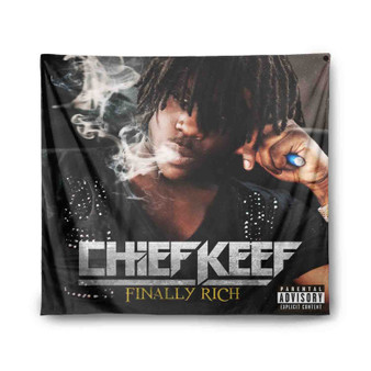 Chief Keef Finally Rich Deluxe Indoor Wall Polyester Tapestries